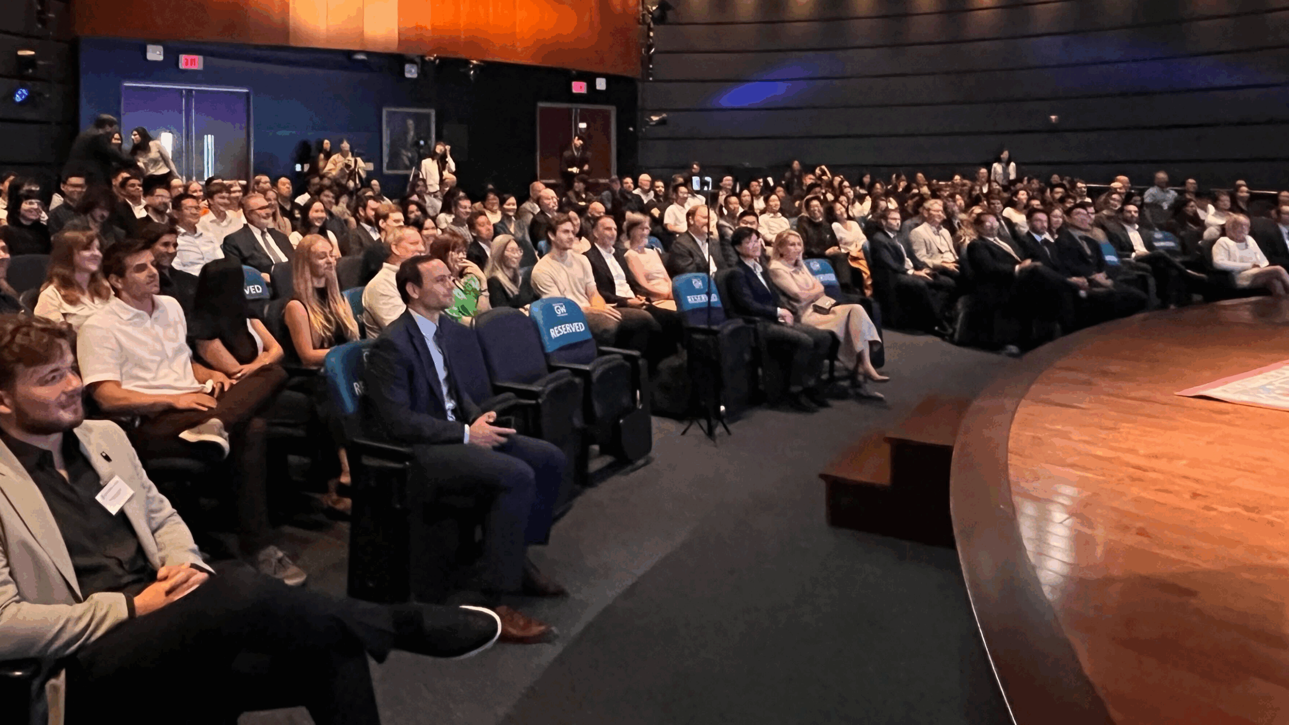 Over 200 people attended the screening event.