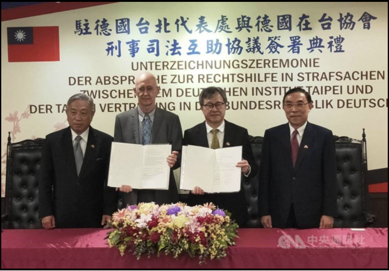 Taiwan's former representative to Germany Shieh Jhy Wey