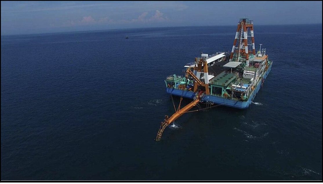The construction of the Taiwan Penghu submarine cable