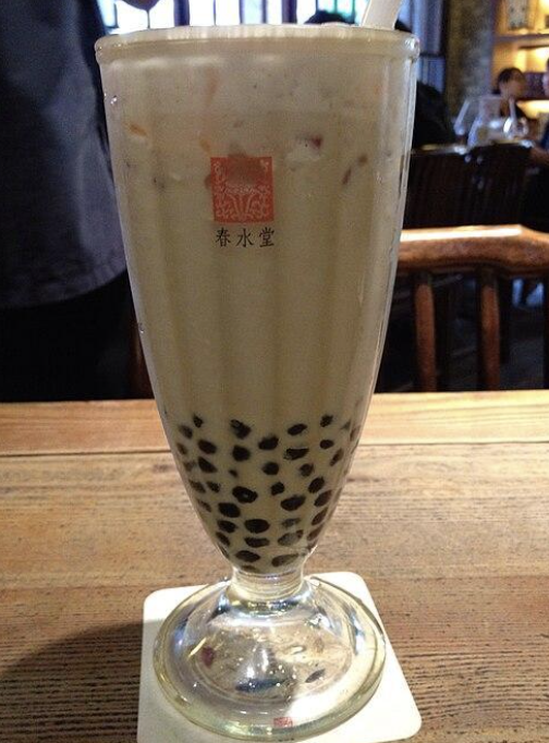 Bubble tea served by Chun Shui Tang Teahouse Bubble tea served by Chun Shui Tang Teahouse