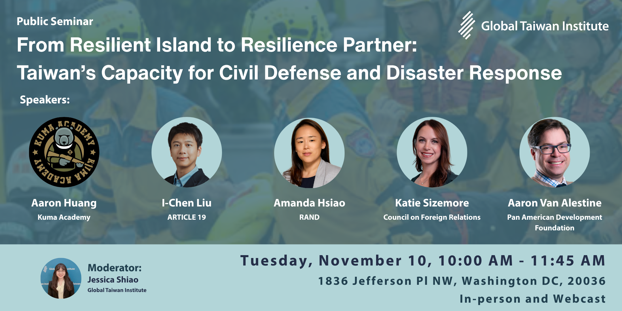 20261110 Mailer Civil Defense and Disaster Relief seminar